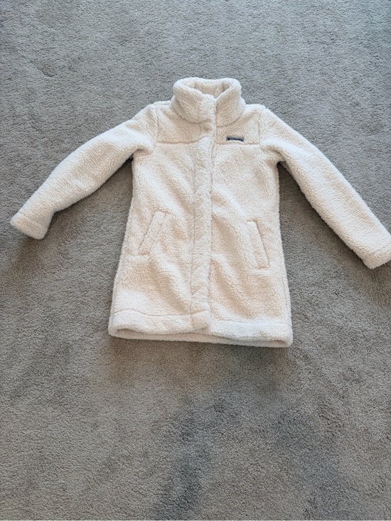 Columbia Jackets & Blazers - NWOT Columbia womans Cream Sherpa Fleece Jacket